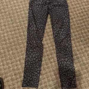 Celebrity Pink Black Leopard Skinny Jeans